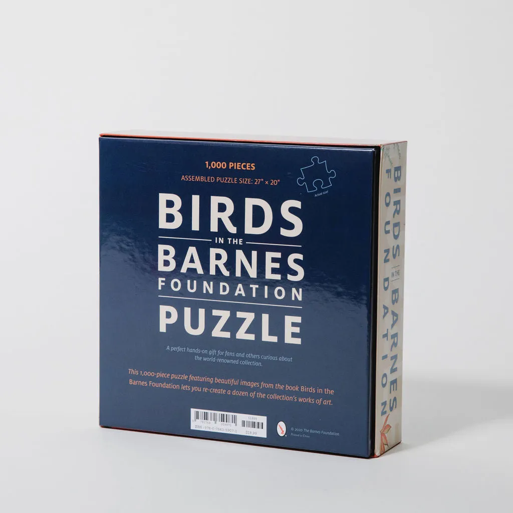 1000 Piece Puzzle: Birds in the Barnes Foundation