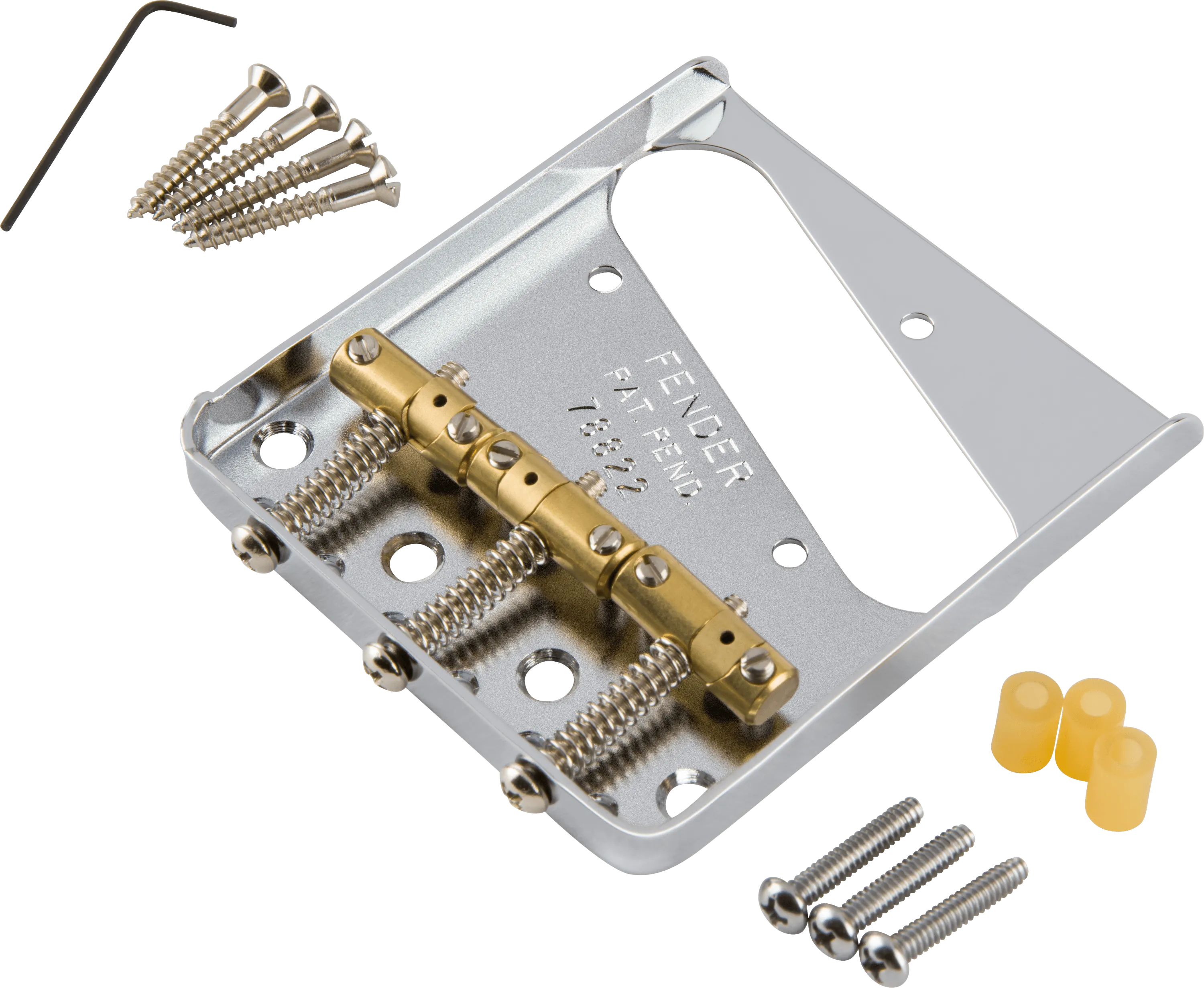 3-Saddle American Vintage Hot Rod Telecaster® Bridge Assembly