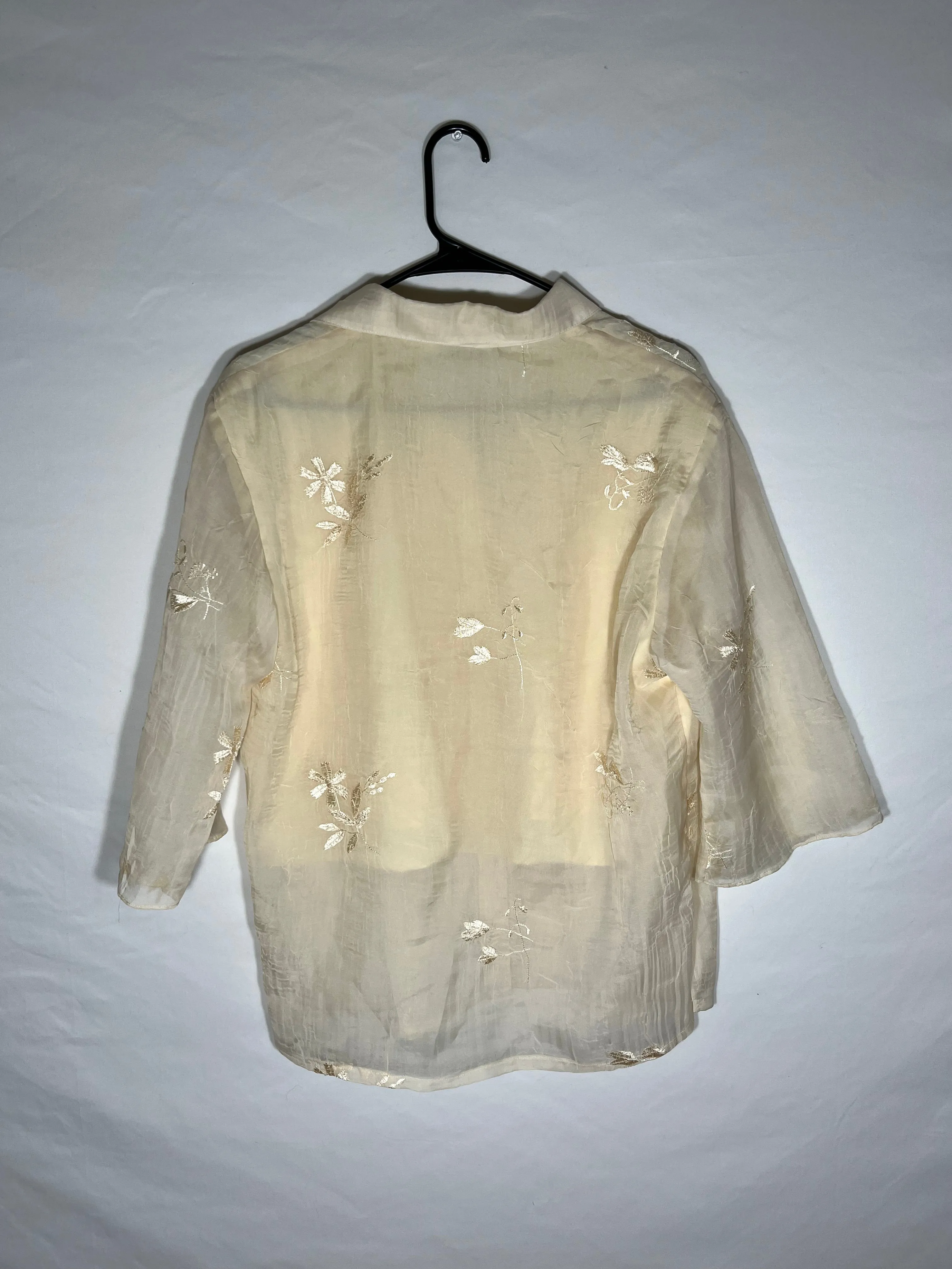 70/80's Short Sleeve Button Up Shirt - Large - 22” x 26”