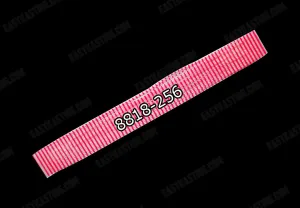 8818-256 Clear \ Pink Stripe