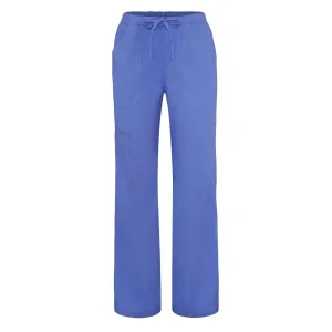 Adar Pop-Stretch Junior Fit Mid Rise Straight Leg Drawstring Cargo Pants