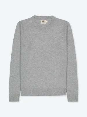Adult Cashmere Sweater Grey