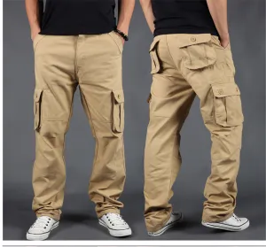 Aidase Side Zipper Pockets Cargo Harem Joggers Pants Men Tactical Casual Harajuku Streetwear Sweatpant Trousers Male Pants baggy