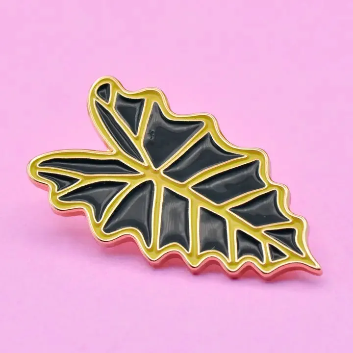 Alocasia Leaf Enamel Pin