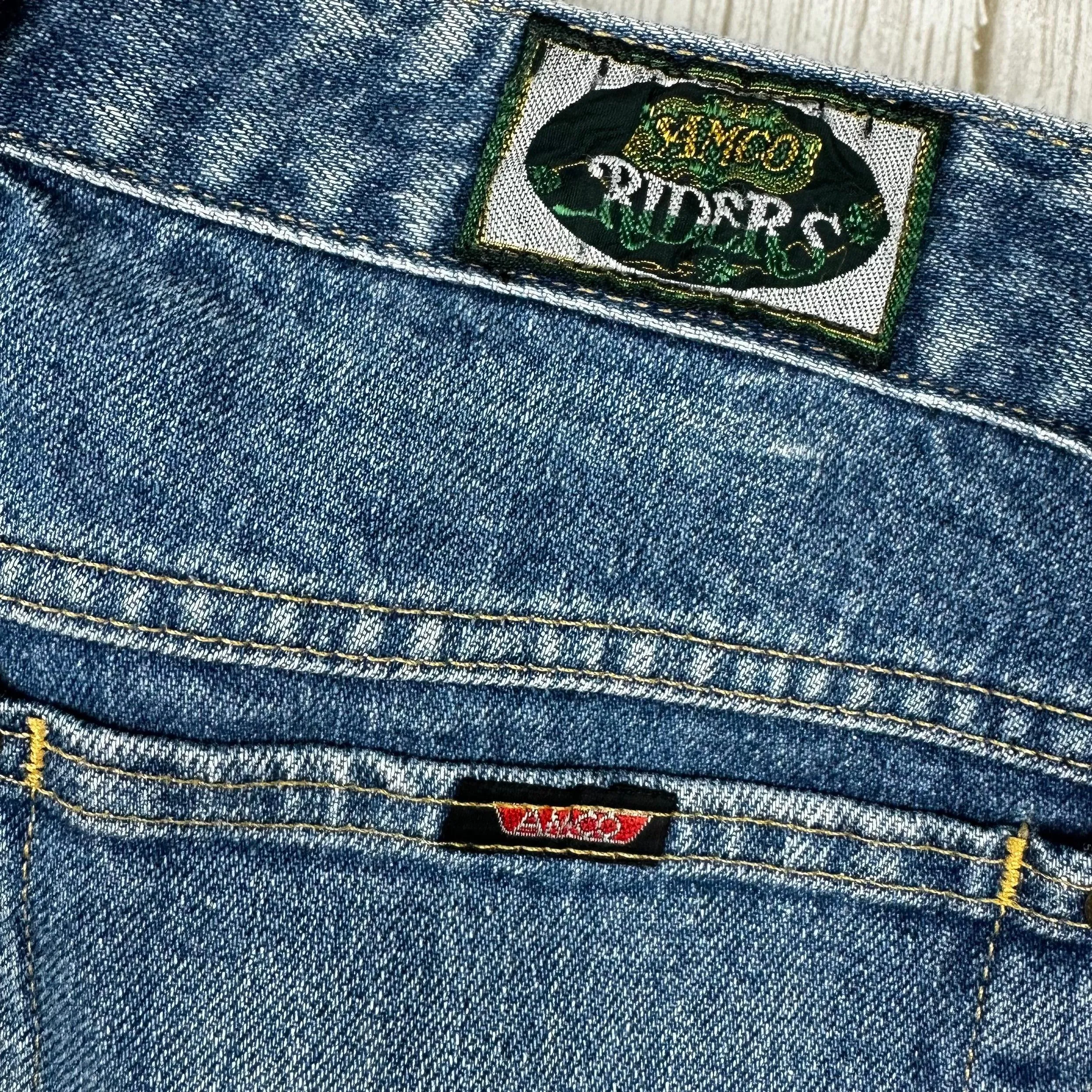 AMCO Riders Vintage Rare Australian Made Jeans - Suit Size 10