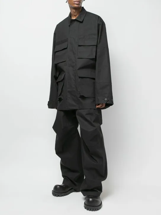 Balenciaga   Cotton cargo jacket 