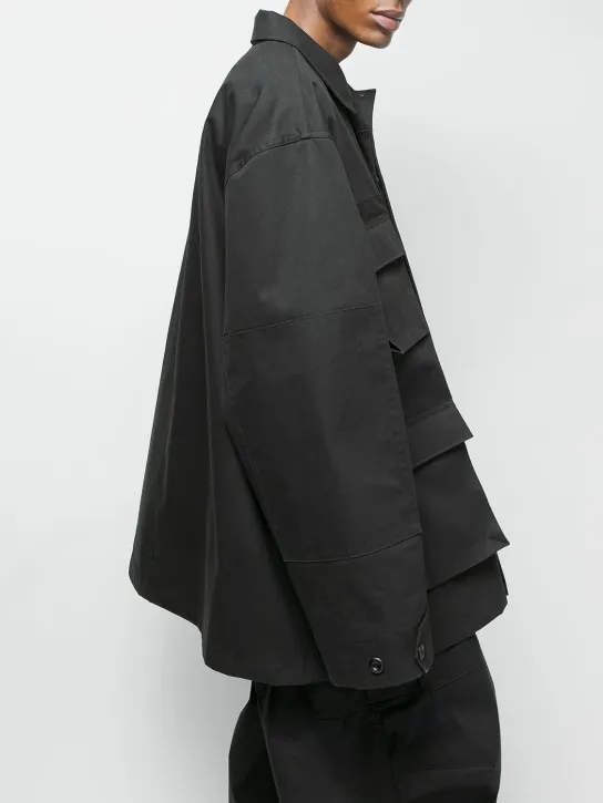 Balenciaga   Cotton cargo jacket 