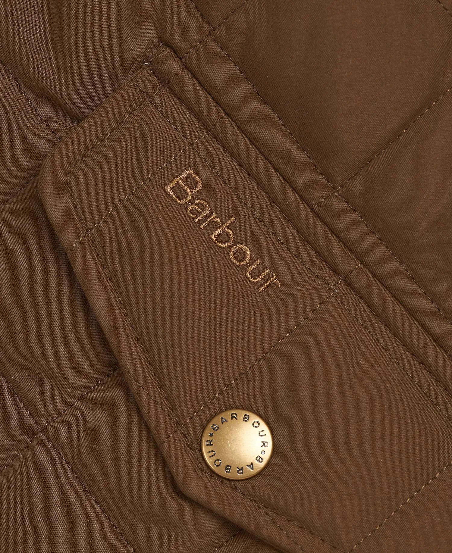 Barbour Shoveler Quilted Jacket In Dark Sand