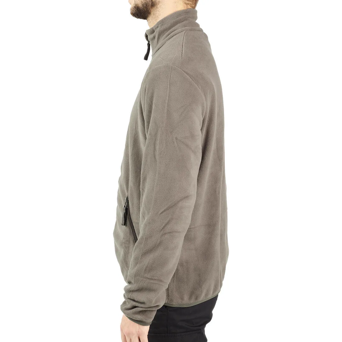 BASE LAYER FLEECE JACKET 100 - GREEN