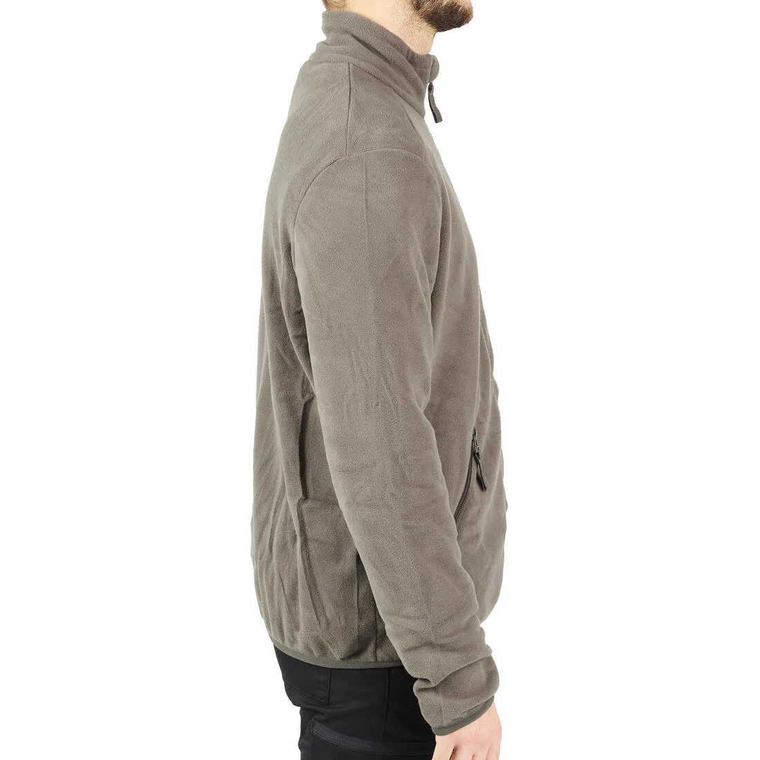 BASE LAYER FLEECE JACKET 100 - GREEN
