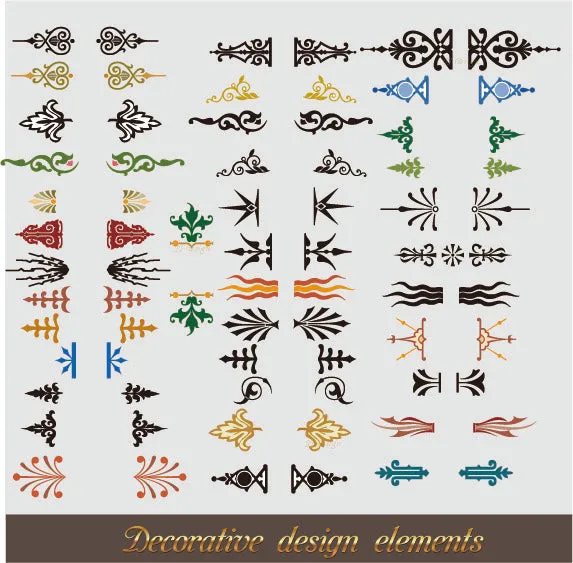 ★Best Vintage Design EPS cliparts collection V26,elegant design,vintage pattern,vector,eps,vintage design