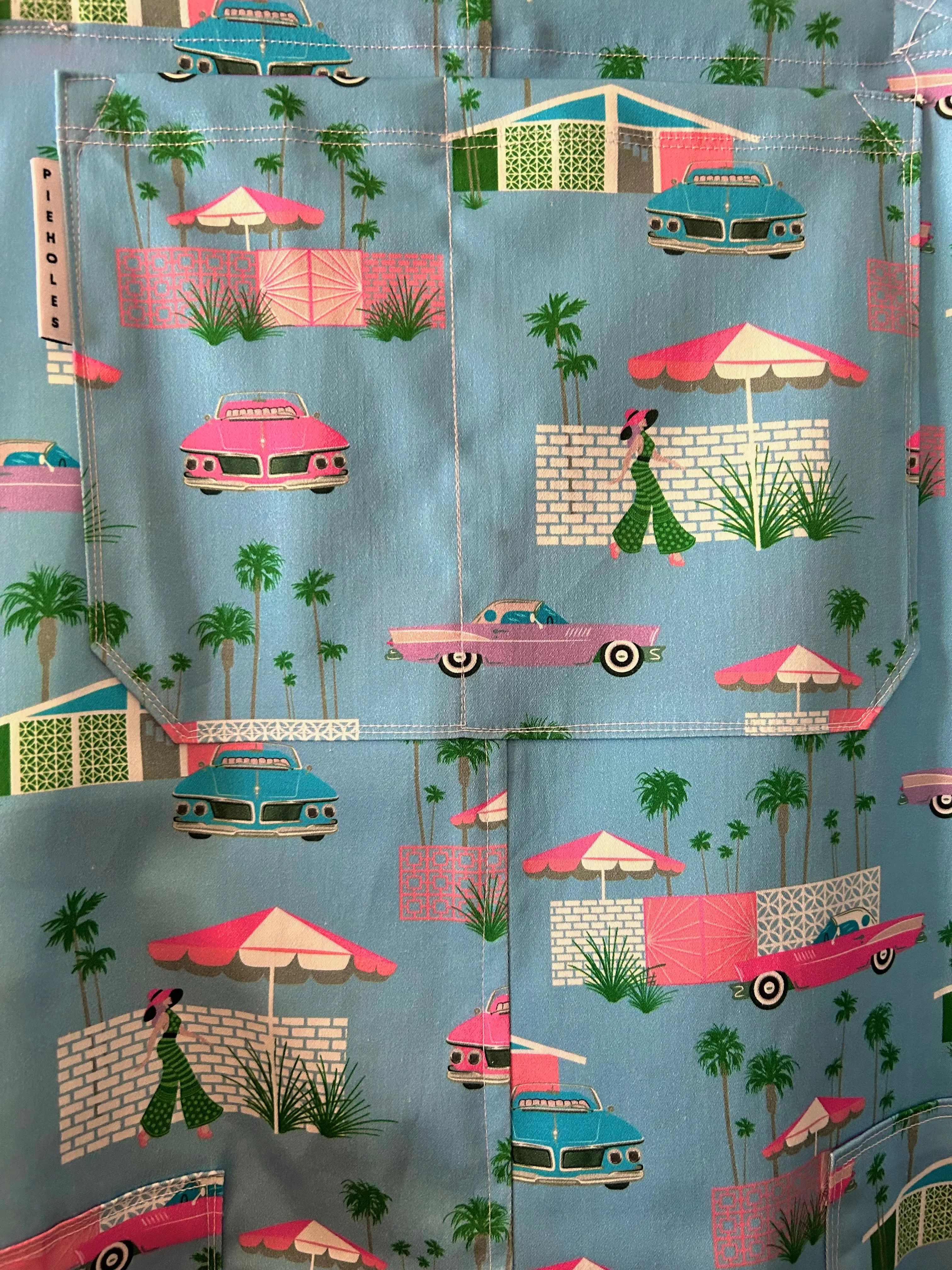 Blue Vintage Dame fancy pants