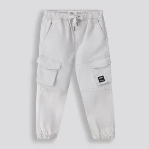 Boys Cargo Pants _ 153159 _ Grey