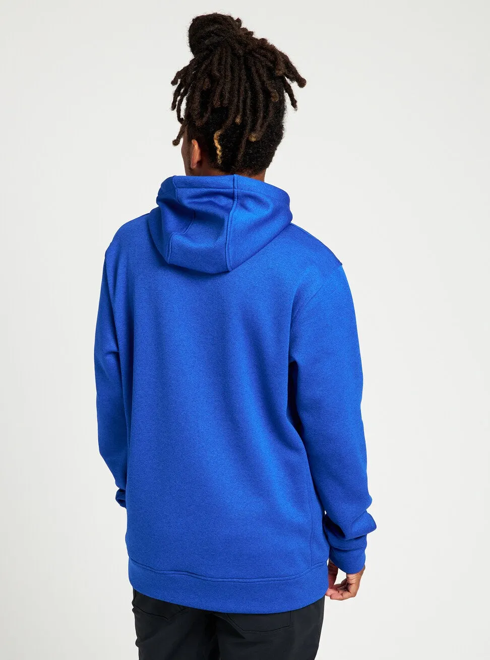 Burton Oak Pull Over Hoodie l Mens Cobalt Blue Heather