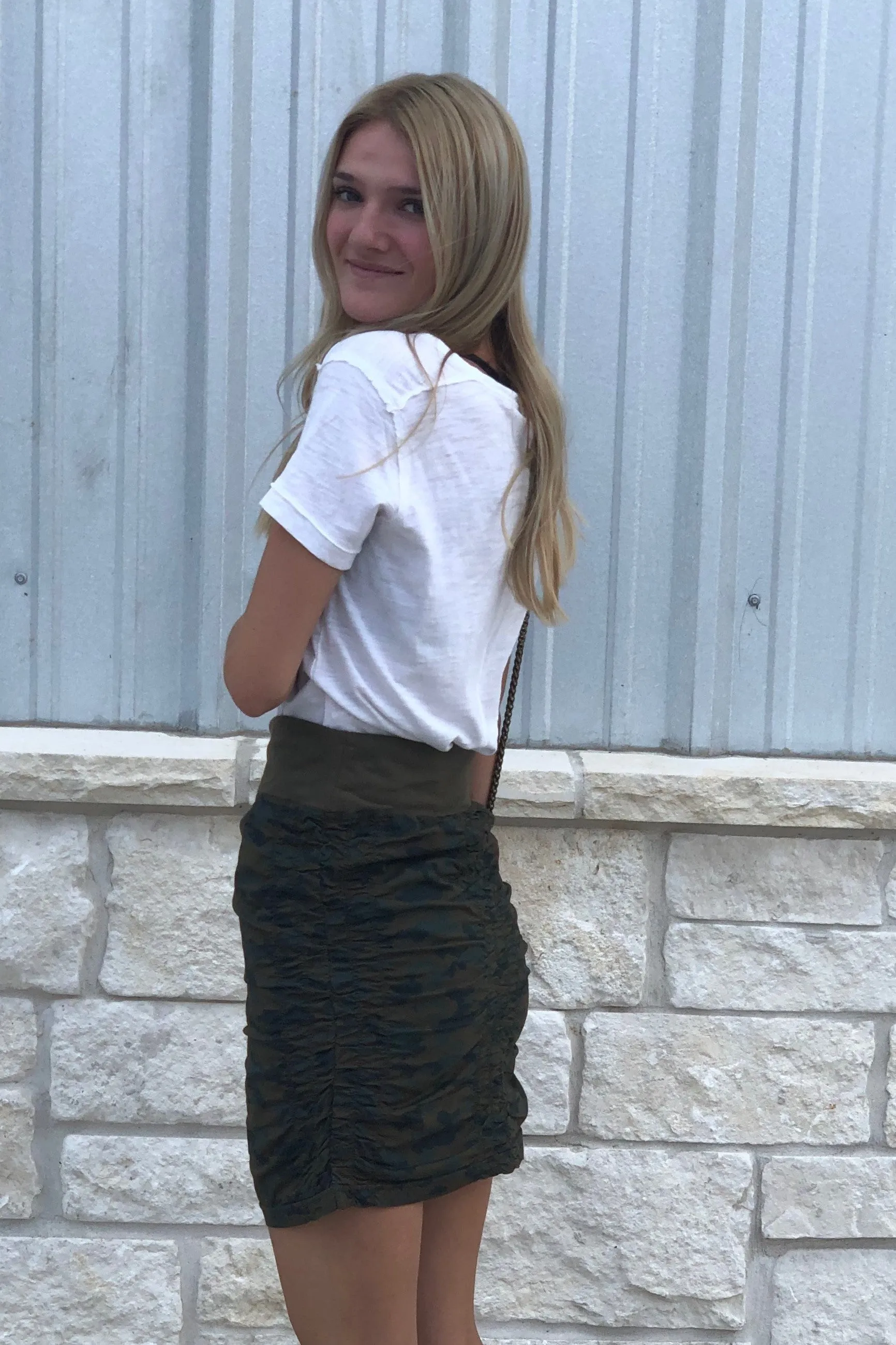 Camo Trace Skirt
