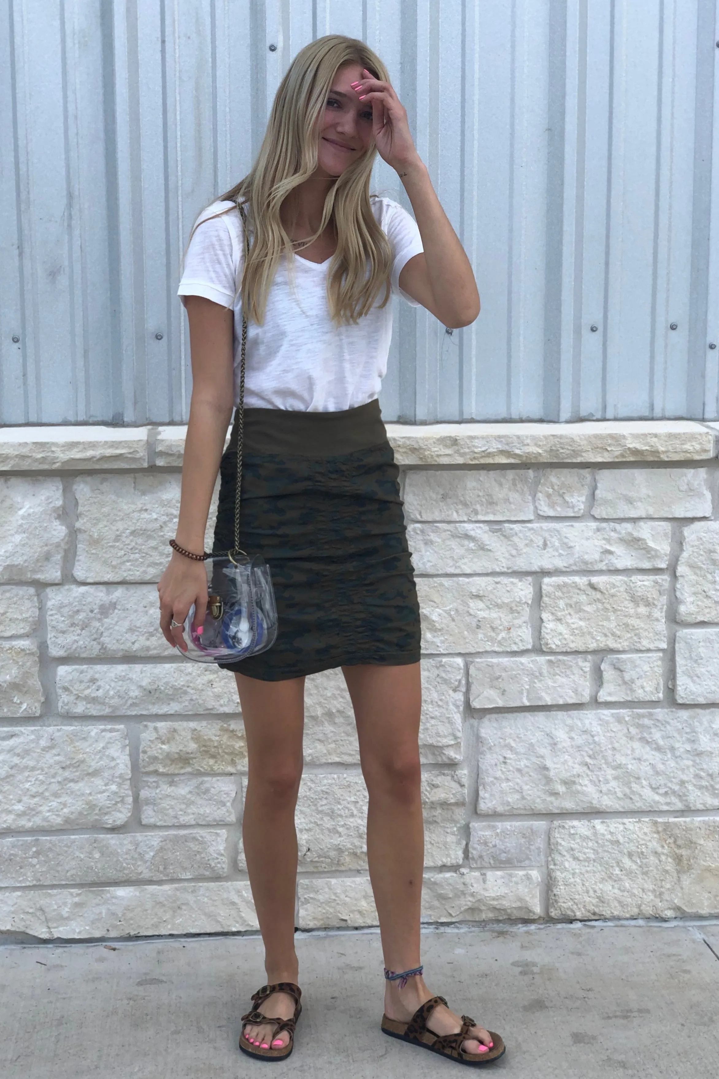 Camo Trace Skirt