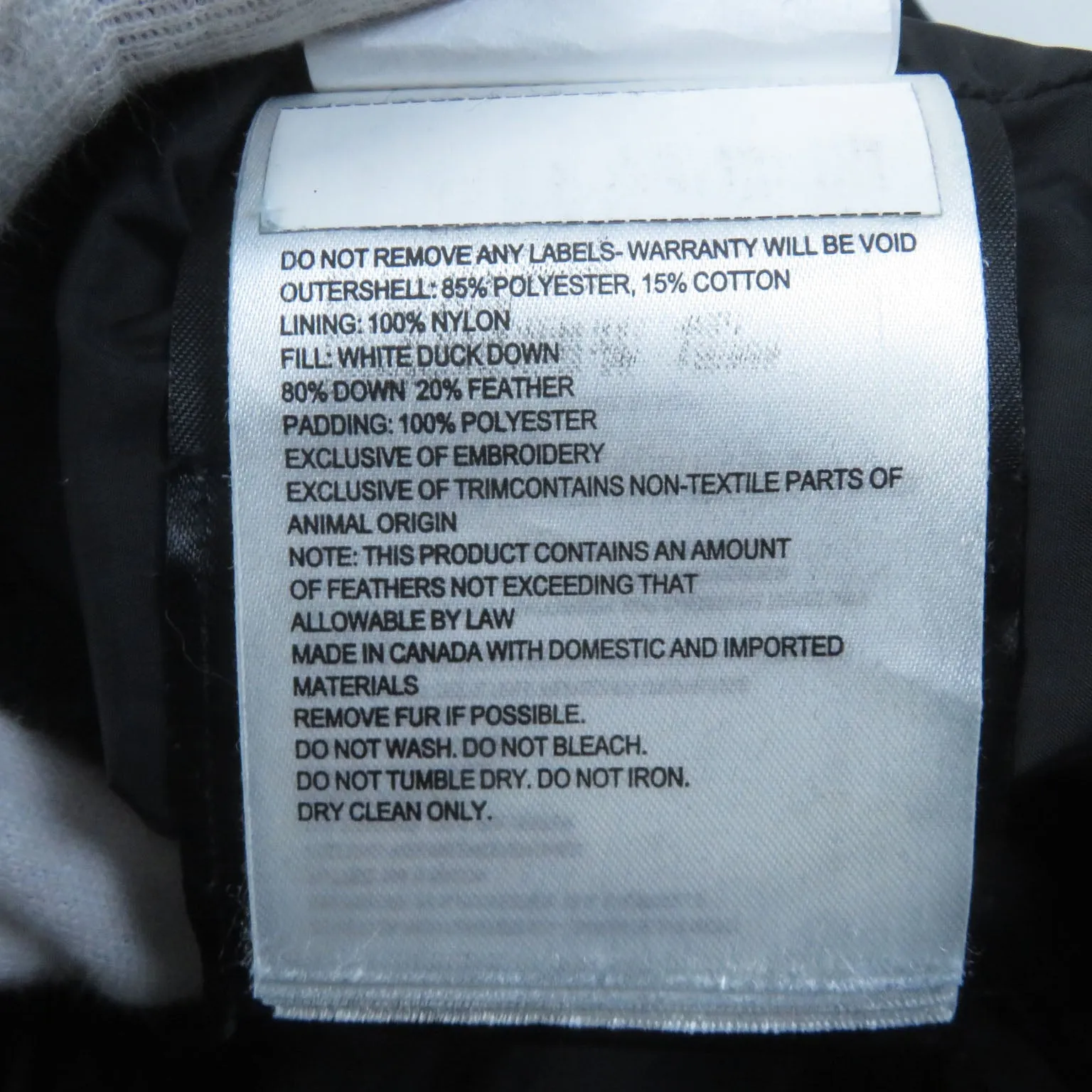Canada Goose MACKENZIE Down Coat Black S/P
