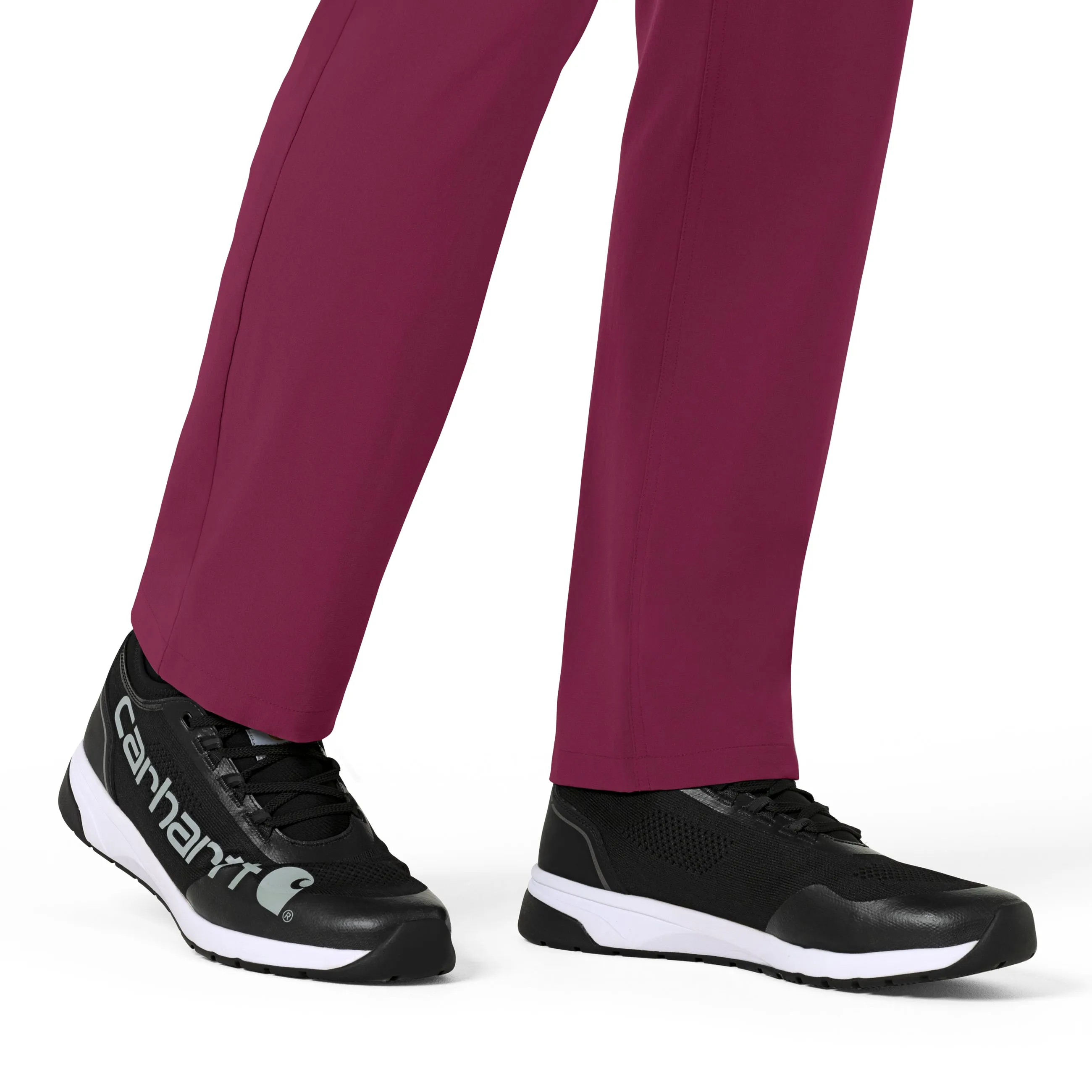Carhartt Force Cross-Flex Men's Straight Leg Scrub Pant - Wine