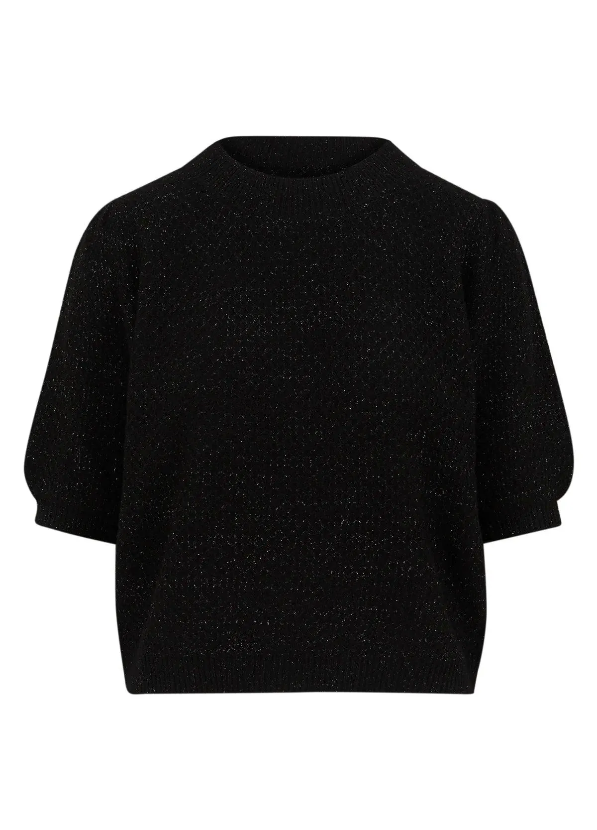 CC Heart Elsa Lurex Alpaca Top