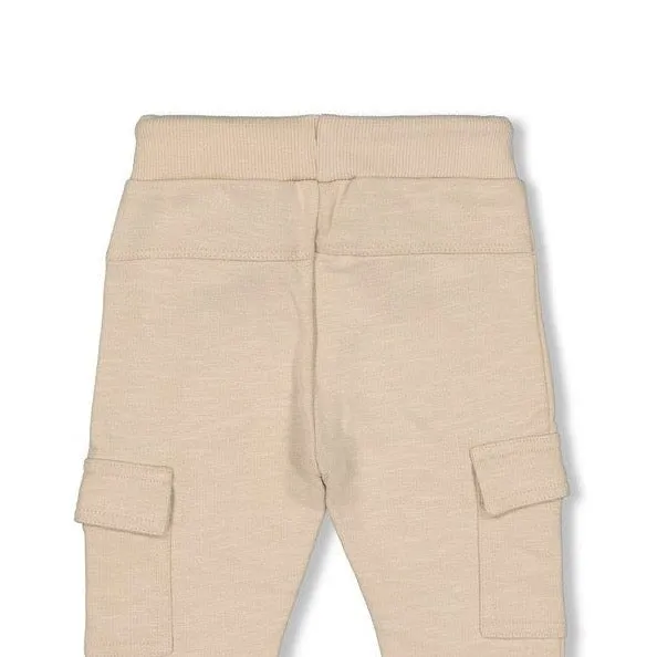 CHECKMATE Organic Cotton French Terry Cargo Pants