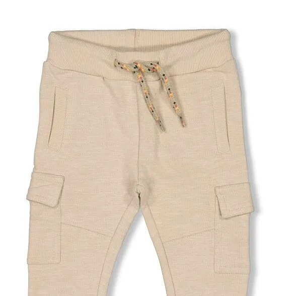 CHECKMATE Organic Cotton French Terry Cargo Pants