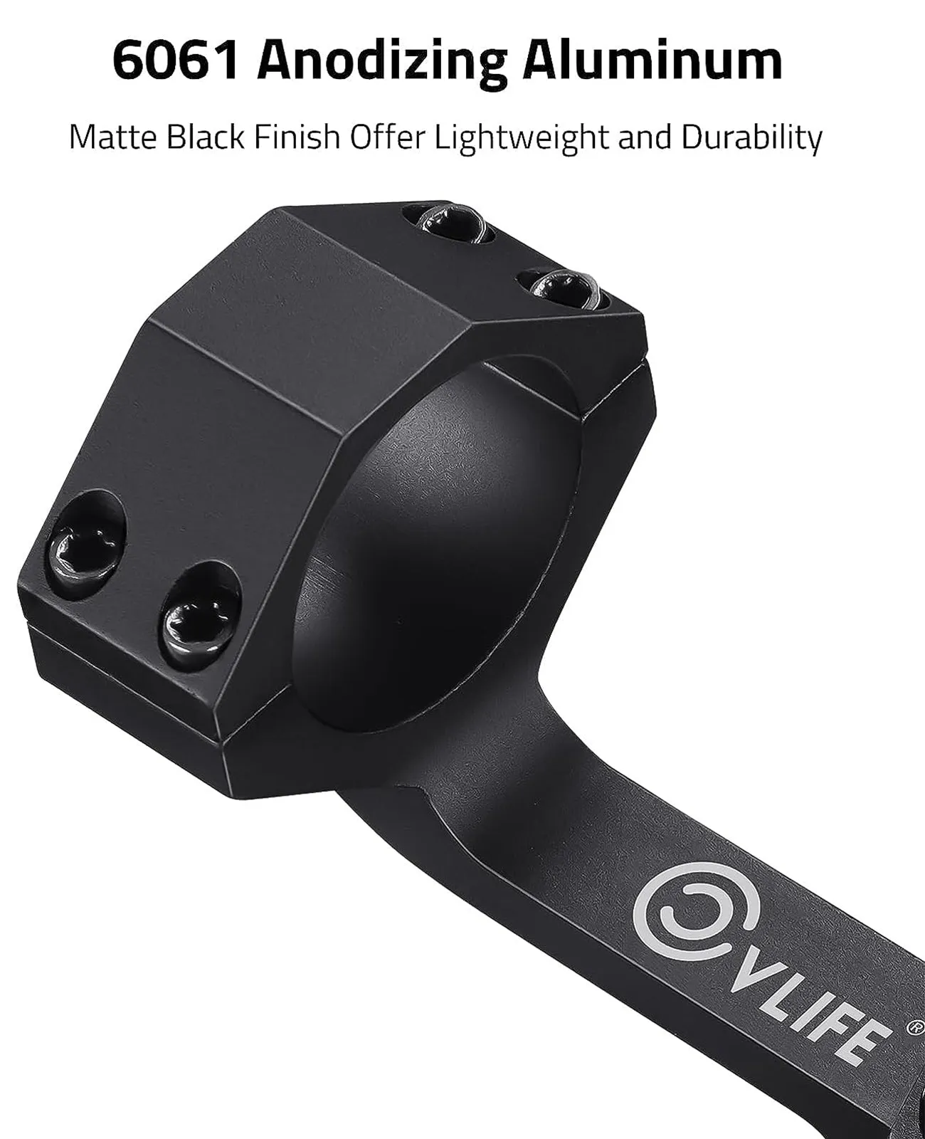 CVLIFE Cantilever Scope Mount 30 mm Offset Dual Ring One-Piece Scope Mounts