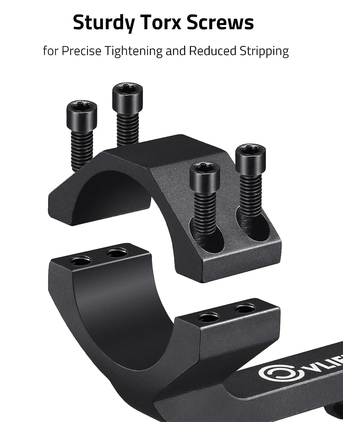 CVLIFE Cantilever Scope Mount 30 mm Offset Dual Ring One-Piece Scope Mounts
