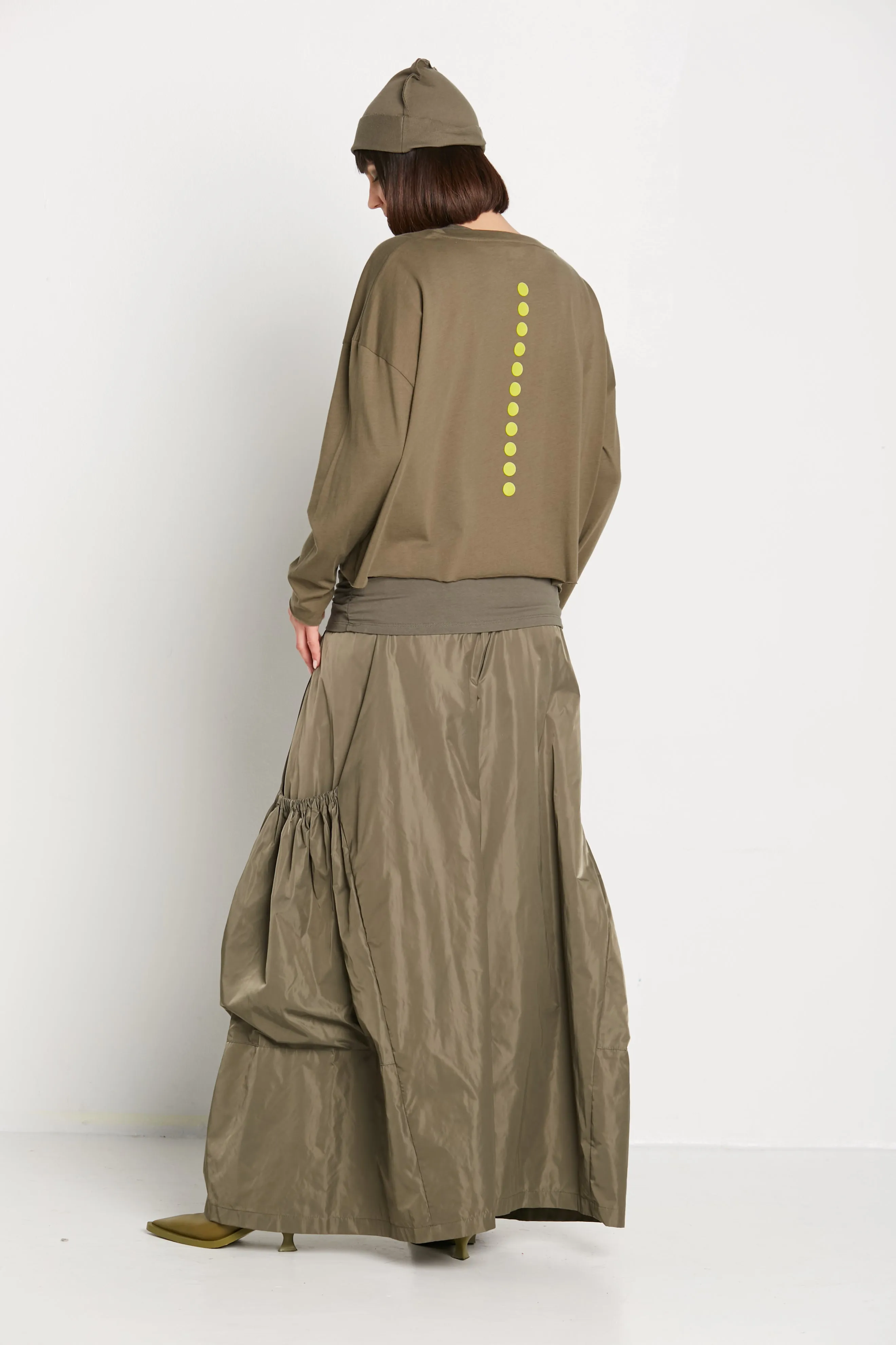 Dot Dot Mini Box T | Loden/Guac