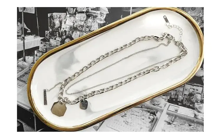 Double-Layer Chain Necklace