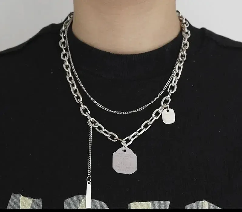 Double-Layer Chain Necklace