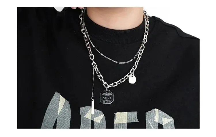 Double-Layer Chain Necklace