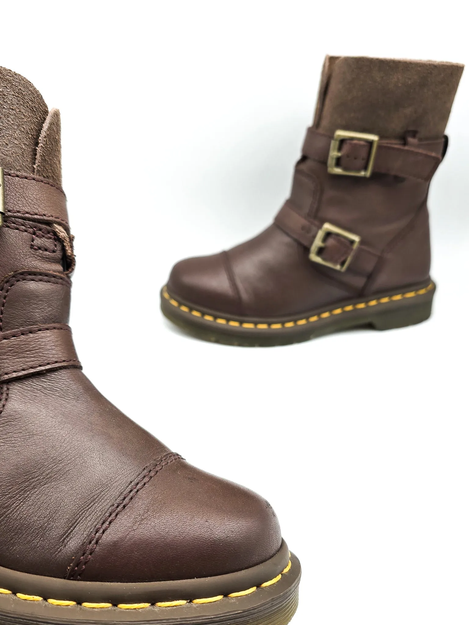 DR. MARTENS KRISTY BROWN UK 3 - Pre-Loved