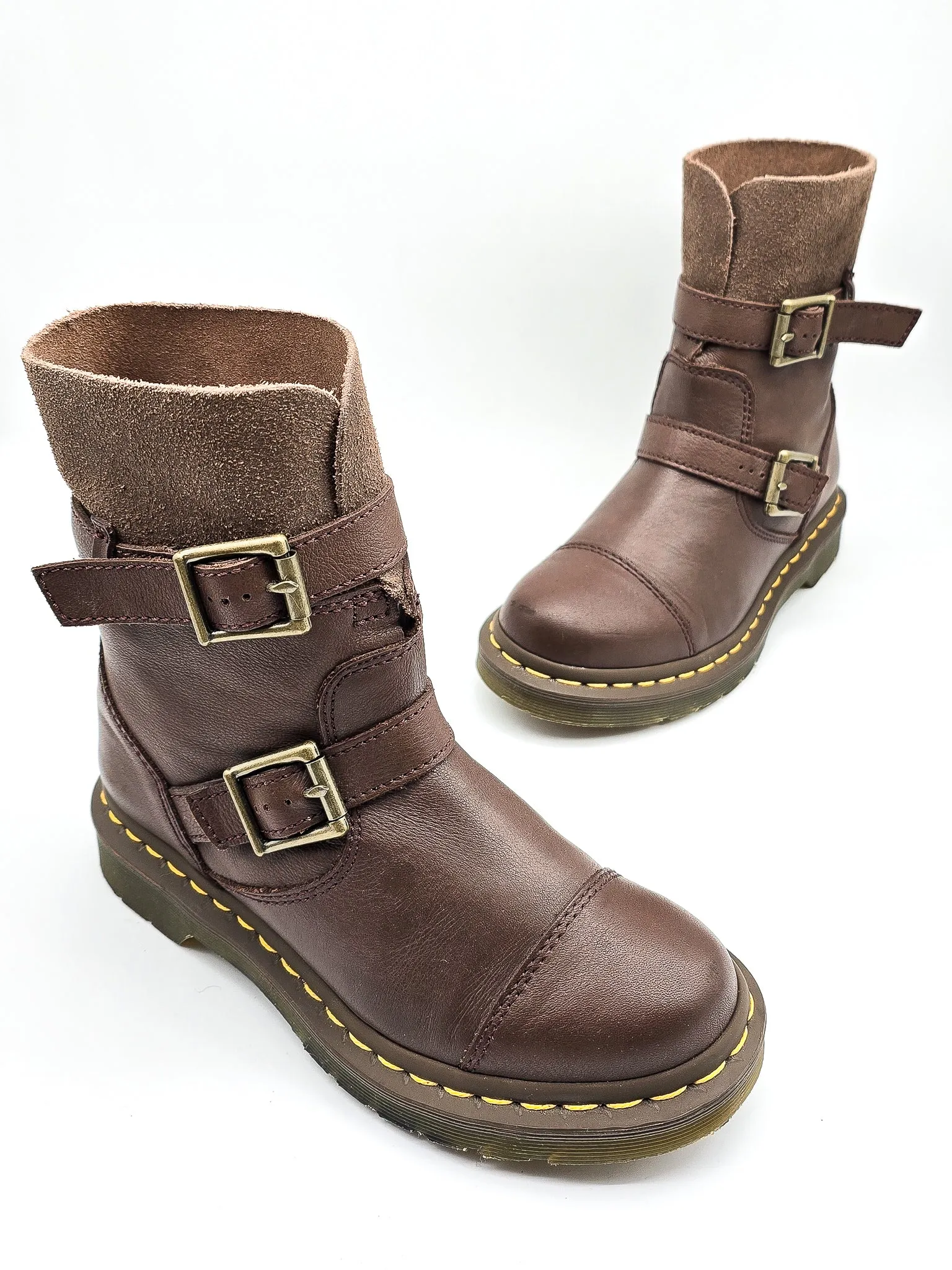 DR. MARTENS KRISTY BROWN UK 3 - Pre-Loved