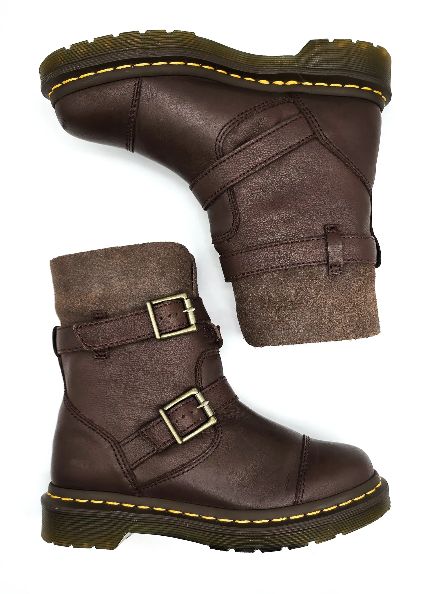 DR. MARTENS KRISTY BROWN UK 3 - Pre-Loved