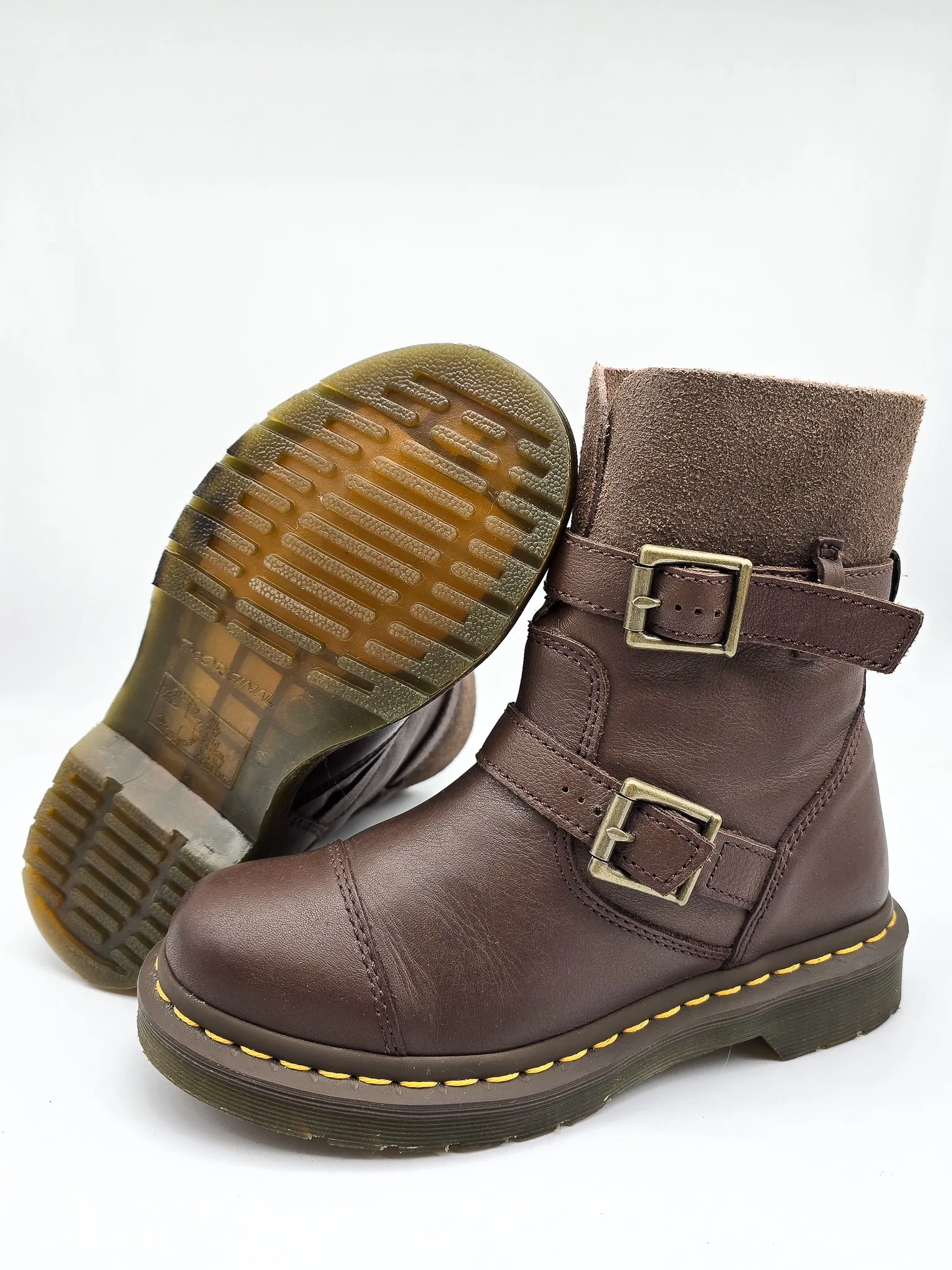 DR. MARTENS KRISTY BROWN UK 3 - Pre-Loved
