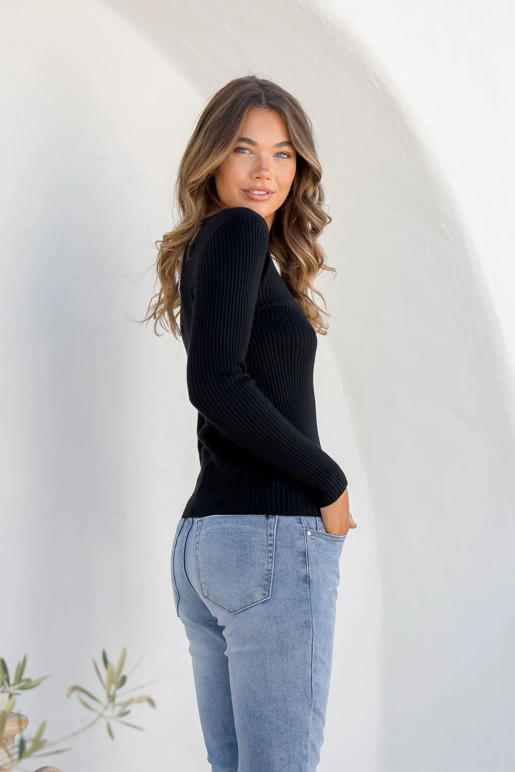 Eleanora Top Black