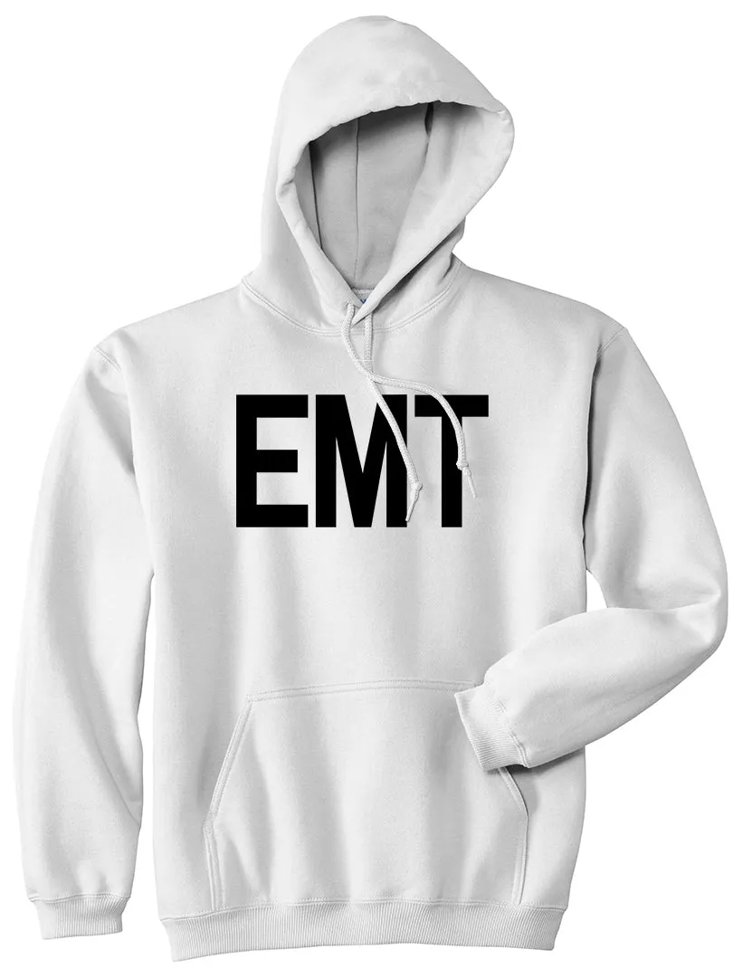 EMT Emergency Badge Mens Pullover Hoodie
