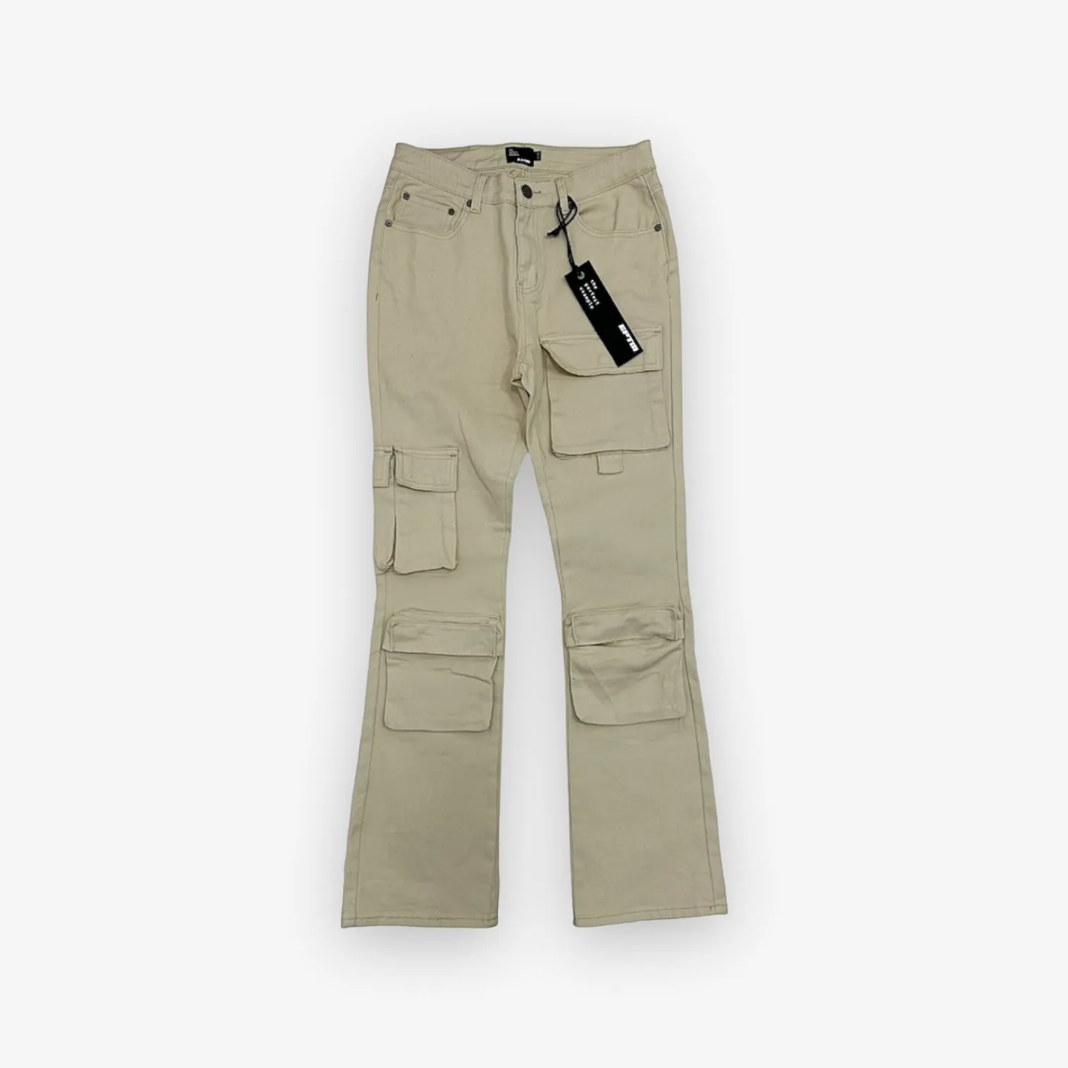 EPTM Backlot Cargo Pants Cream