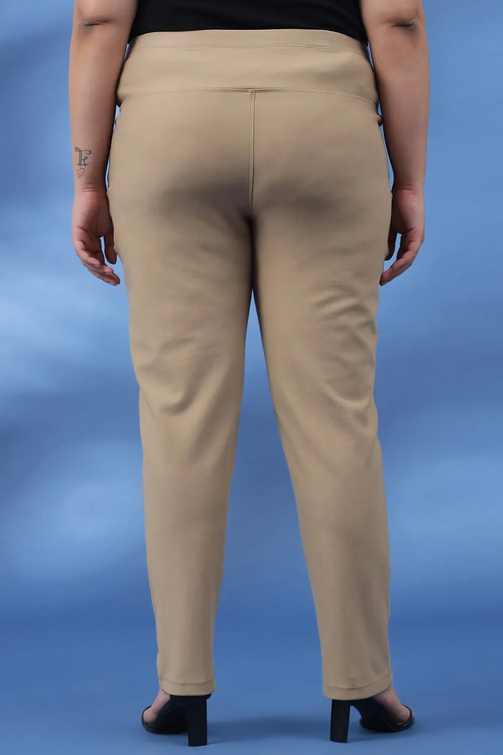 Fawn Crease Seam Tummy Tucker Pants