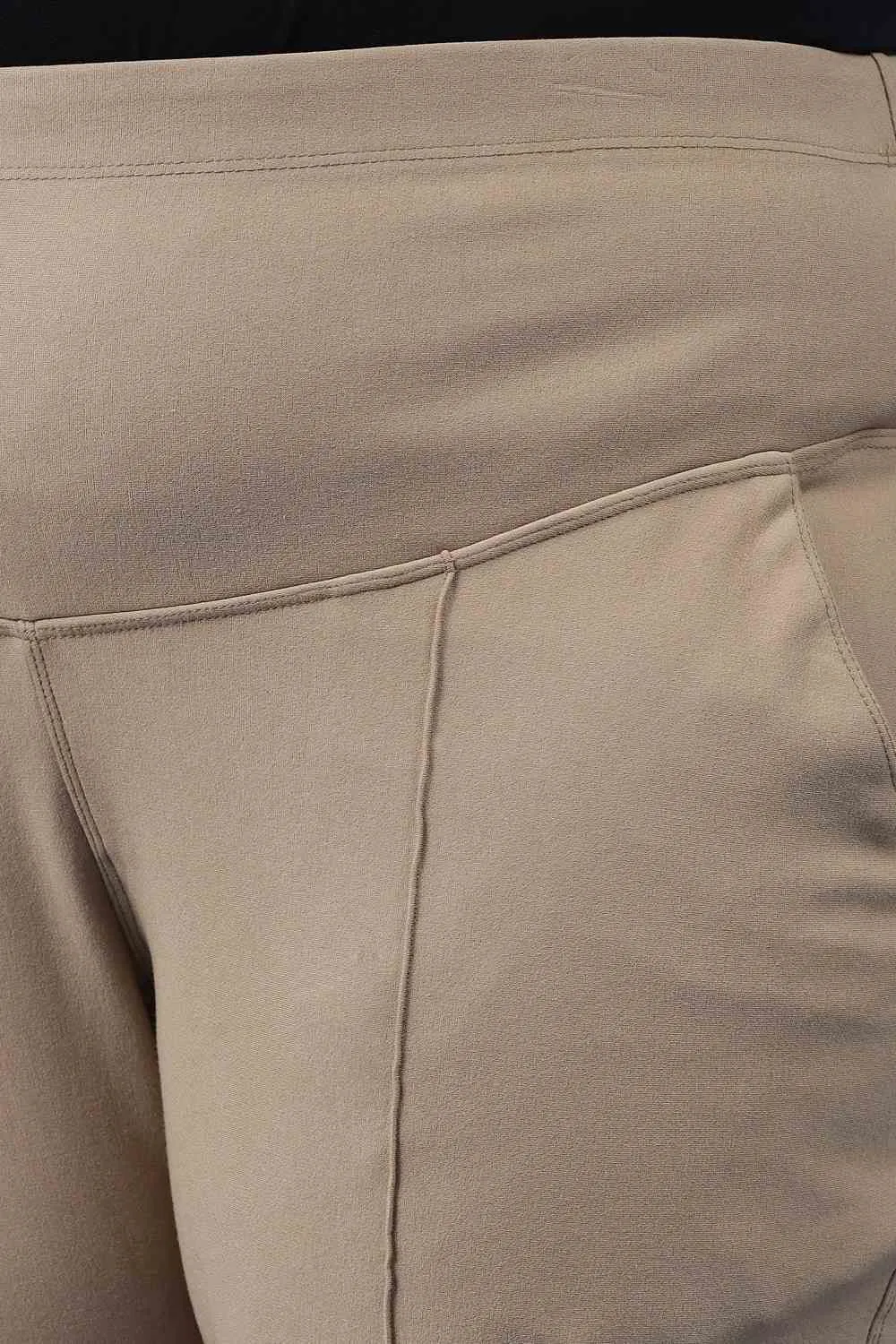 Fawn Crease Seam Tummy Tucker Pants