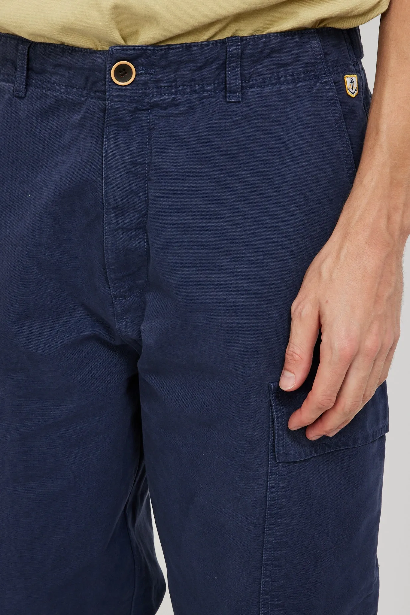 Fishermans Trousers Marine Deep Navy Blue