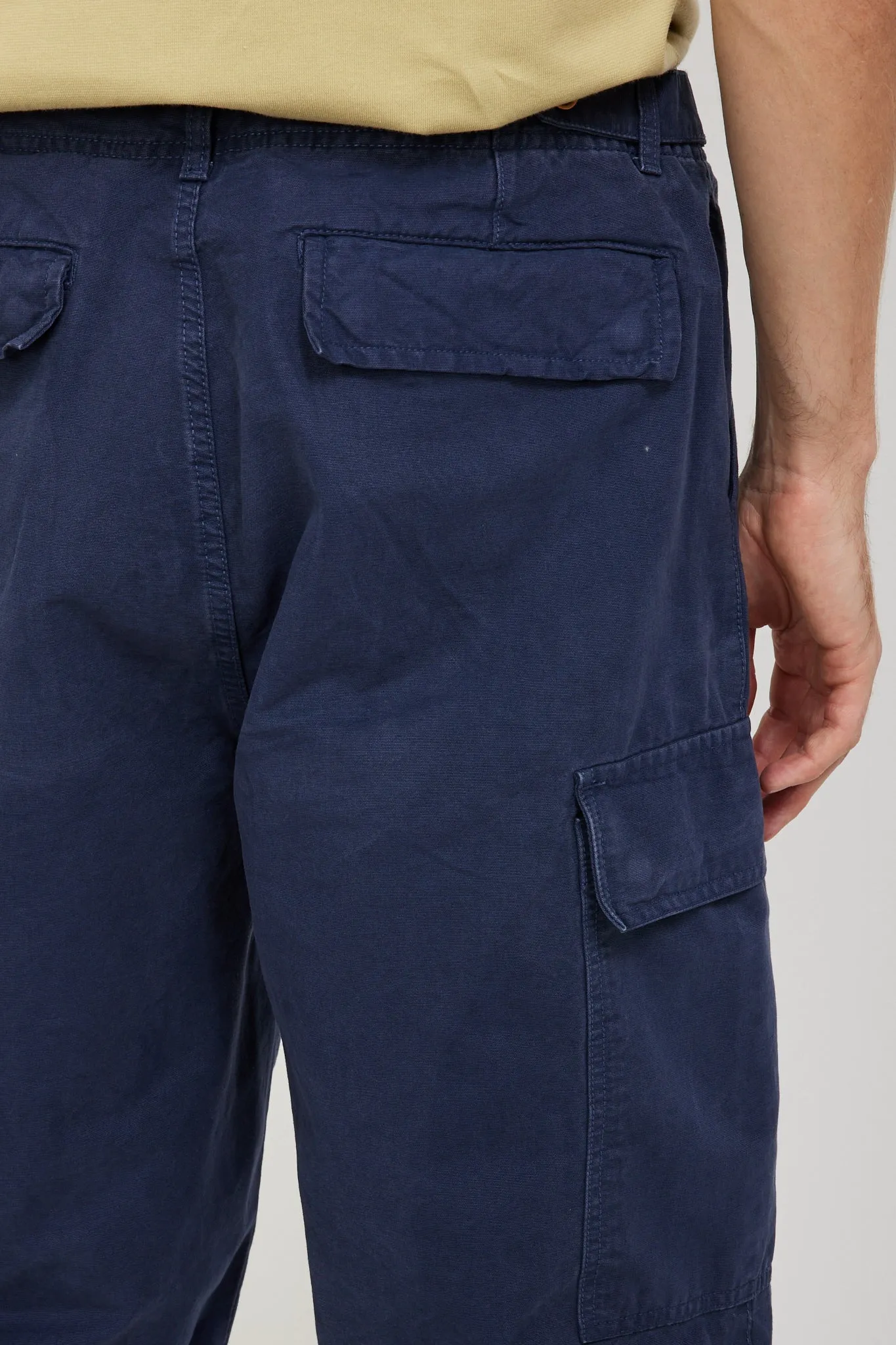 Fishermans Trousers Marine Deep Navy Blue