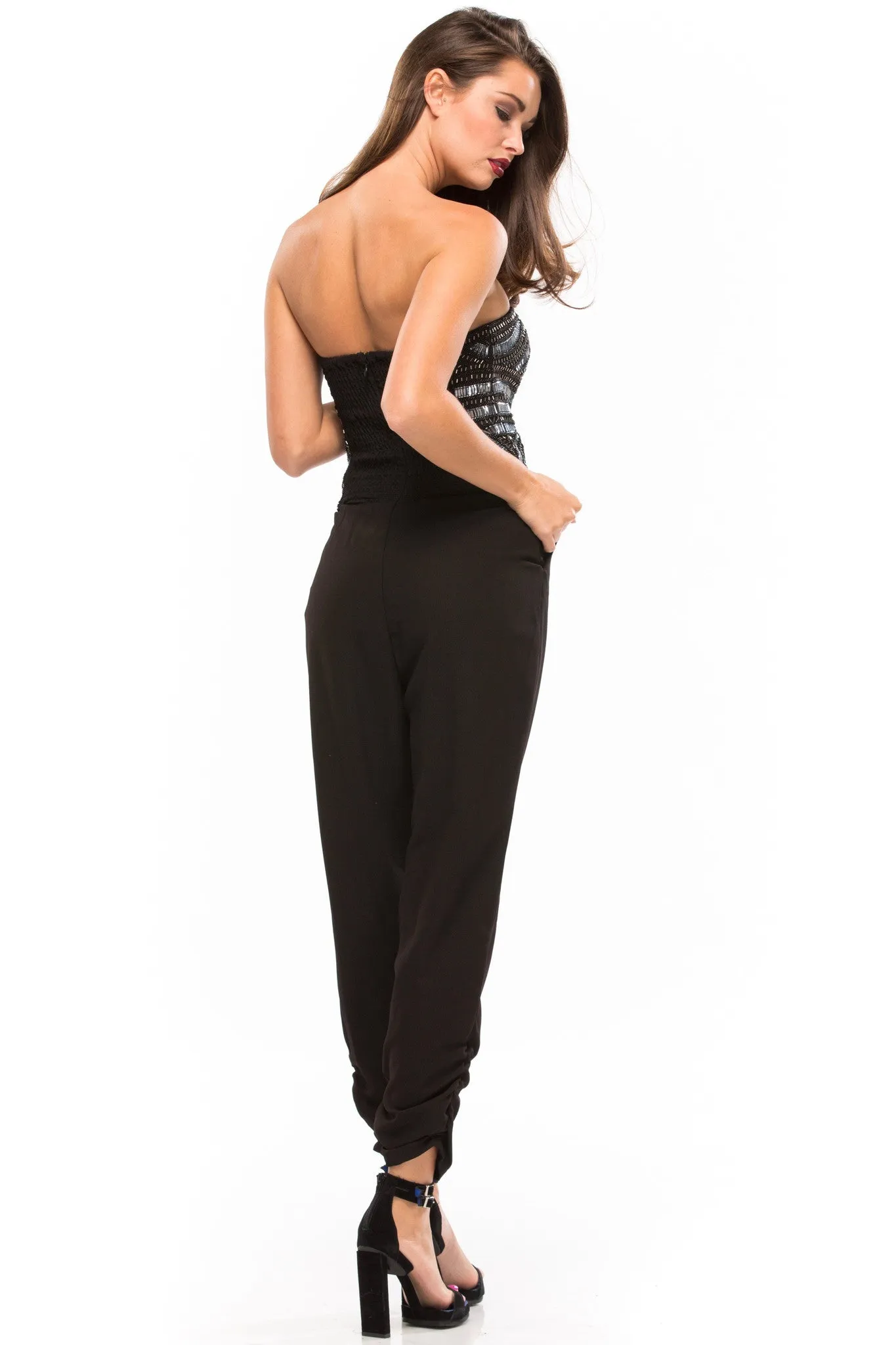 Giovanna Embellished Jumpsuit