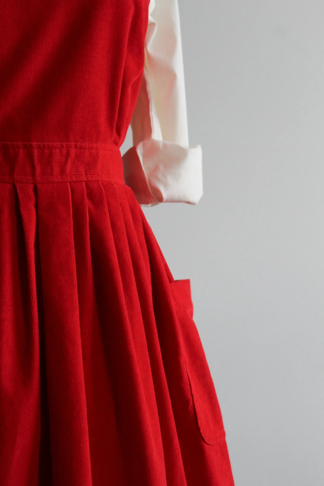 hollyhock pinafore