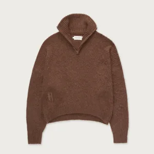 HONOR THE GIFT- Oversized H Qtr Zip Sweater