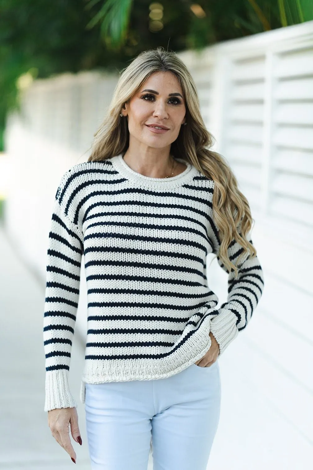 Jersey Girl Sweater Marine Blue