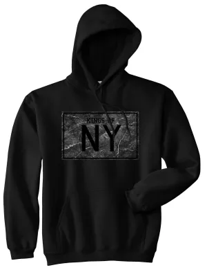 Kings Of NY Granite Print Pullover Hoodie Hoody