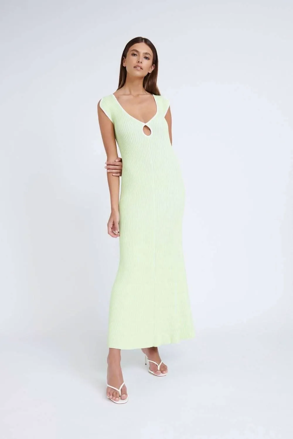 Lara Ribbed Knit Dress