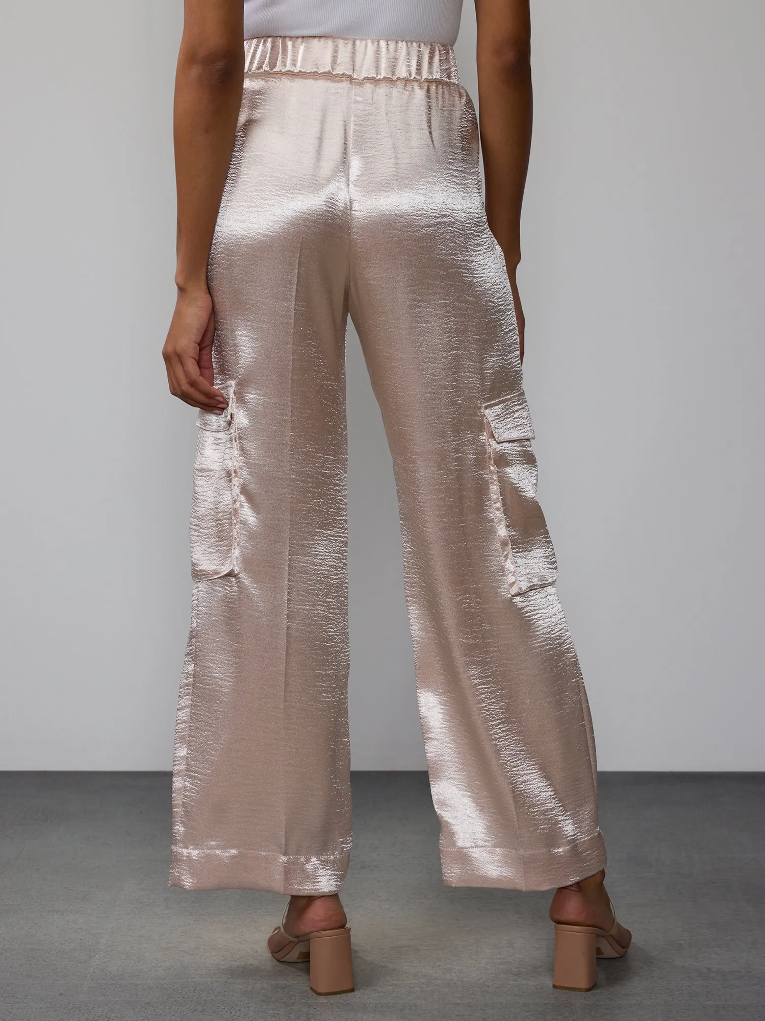 Liquid Shine Cargo Pants