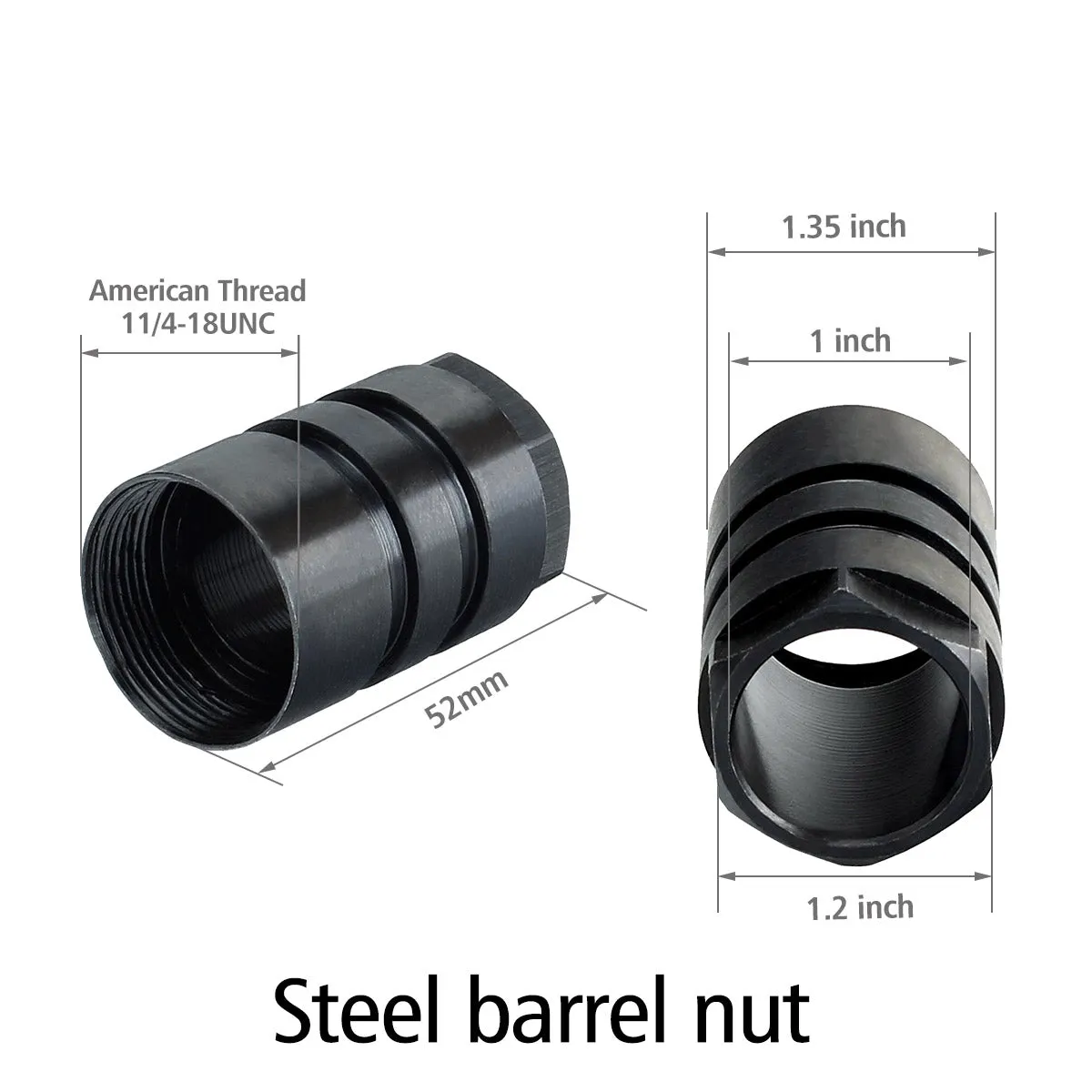 ohhunt® AR-15 4 inch Free Float Handguard for 9MM 5.56/.223 Pistols